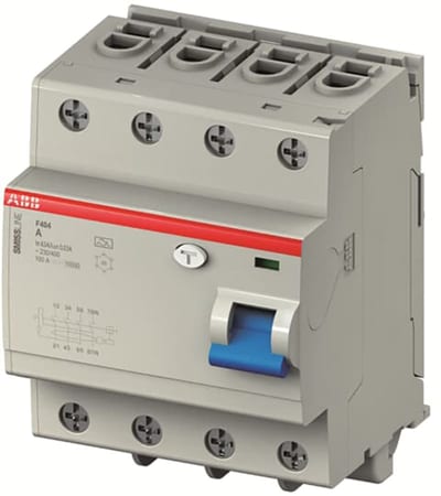 Residual Current Circuit Breaker F404 A 40/30MA