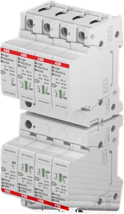 ABB 2CTB815708R2200 OVR T2 N3 80-275S P QS Surge Protective Device