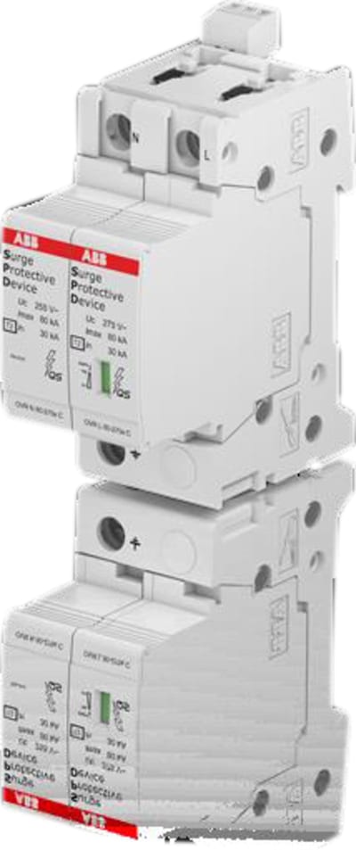 ABB 2CTB815708R0400 OVR T2 N1 80-275S P TS QS Surge Protective Device
