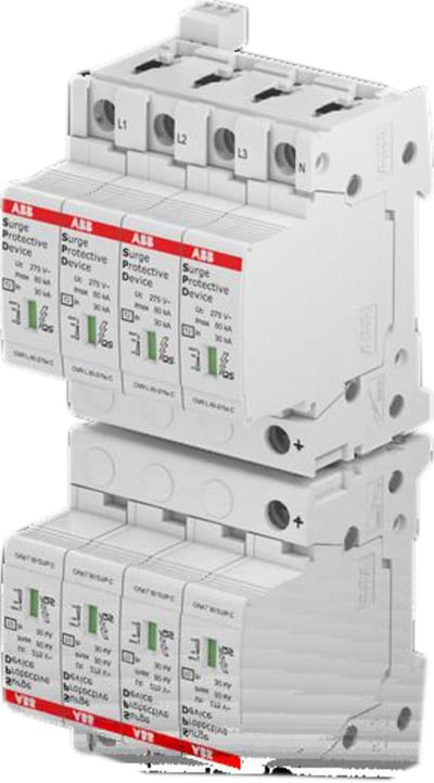 ABB 2CTB815708R1100 OVR T2 4L 80-275S P TS QS Surge Protective Device