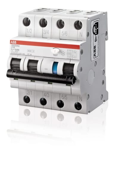 Residual Current Circuit Breaker WITH Overcurrent DS203NC C25/30MA 230V