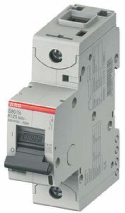 ABB S801S-K32 Miniature Circuit Breaker — 1P, Type K, 32 A, 50 kA