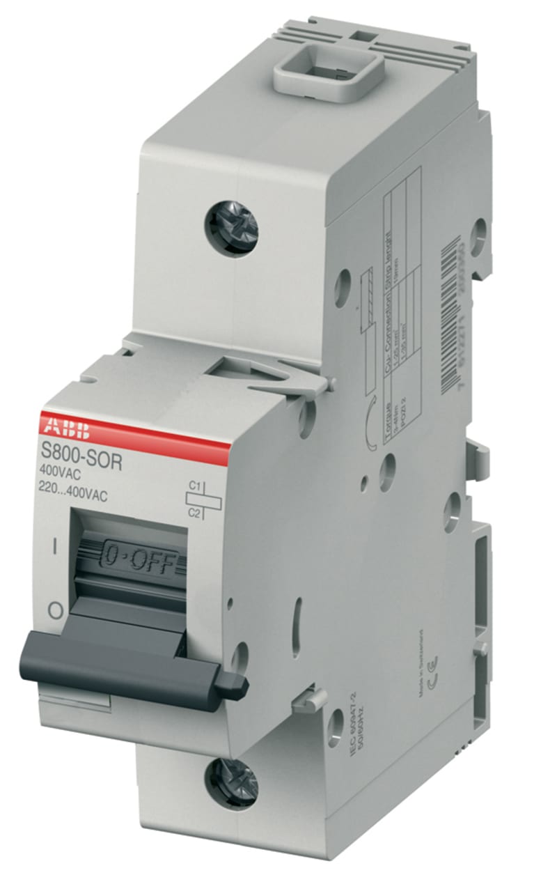 ABB 2CCS800900R0231 S800-SOR400 Shunt operation release 220 … 400 V AC / DC