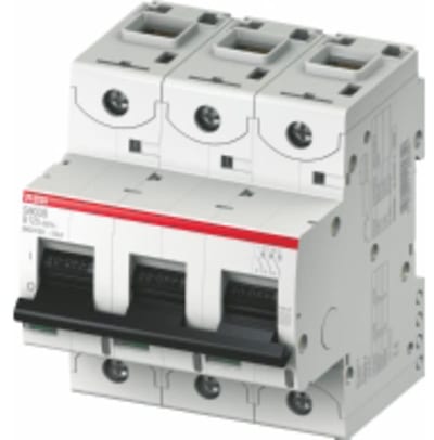 ABB S803S-KM25 Miniature Circuit Breaker — 3P, magnetic-only, 25 A, 50 kA