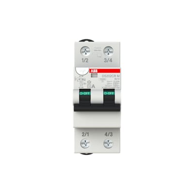 Residual Current Circuit Breaker WITH Overcurrent DS202CRM BK10A 30MA