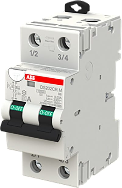 Residual Current Circuit Breaker WITH Overcurrent DS202CRM B6A 30MA