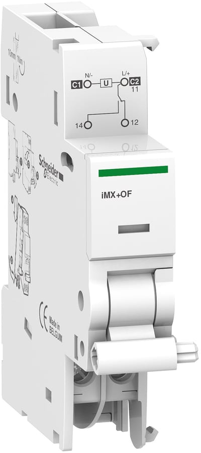 Schneider Electric A9A26948 Acti9 iMX+OF Shunt Trip Release 12-24 V AC/DC