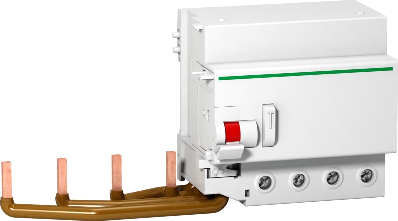 Schneider Electric Add-on residual current device, ACTI9 Vigi C120, 4P, 125A, A type, selective, 500MA, 230...415VAC A9N18588