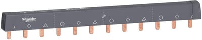 Schneider Electric ACTI9 - comb busbar - 3L - 18 mm pitch - 12 modules - 100A A9XPH312