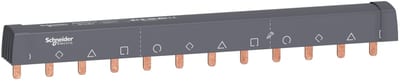 Schneider Electric ACTI9 - comb busbar - 3L+N - 18 mm pitch - 12 modules - 100 A A9XPH412