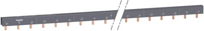Schneider Electric ACTI9 - comb busbar - 3L balanced wtih Aux - 18 mm pitch - 57 modules A9XAH657