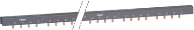 Schneider Electric ACTI9 - comb busbar - 3L+N wtih Aux - 18 mm pitch - 57 modules - 100A A9XAH457