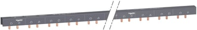 Schneider Electric ACTI9 - comb busbar - 3L+N balanced wtih Aux - 18 mm pitch - 57 modules A9XAH557
