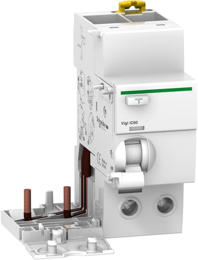 Schneider Electric Vigi IC60 - earth leakage add-on block - 2P - 63A - 300MA - SI type - selective A9V65263
