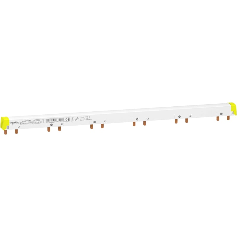Schneider Electric ACTI9 - comb busbar - 3L+N balanced with Vigi 40/63A - 18 mm pitch - 24 modules A9XPF524