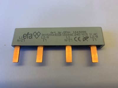 Busbar. LB/Aut - ABB Ov.spv 2P-PIN