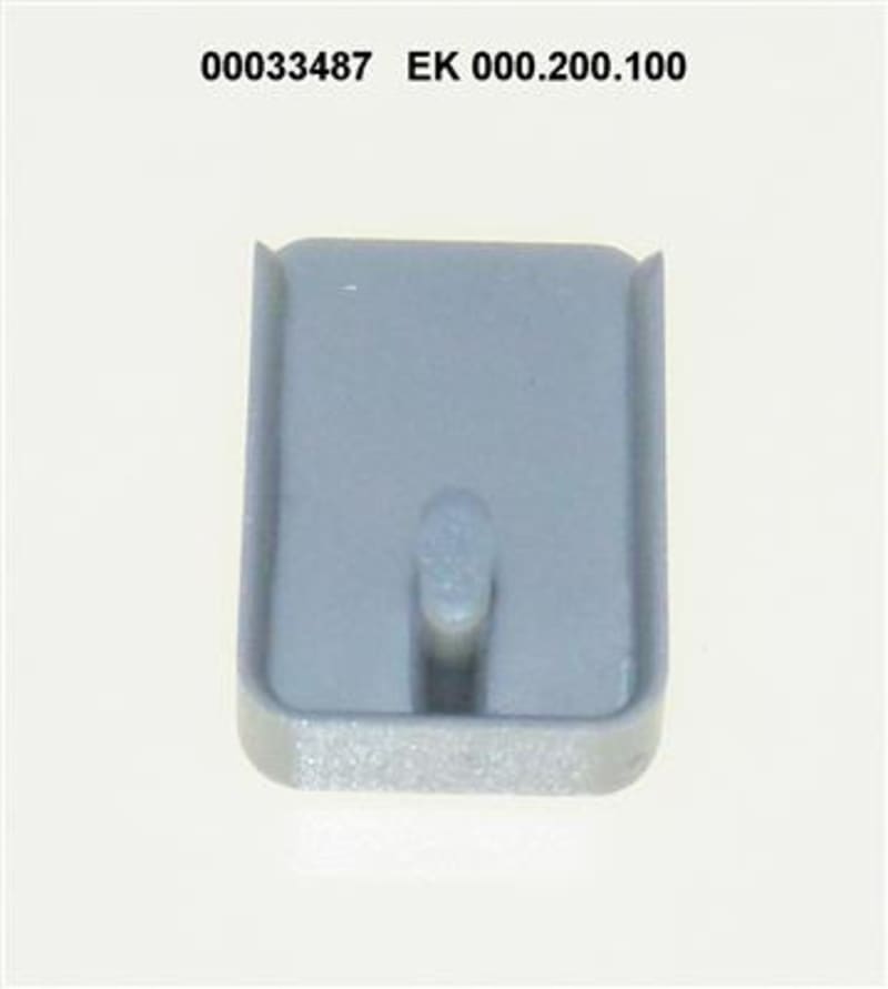 End cap EK 2 10mm 2P Busbar. (161000351)