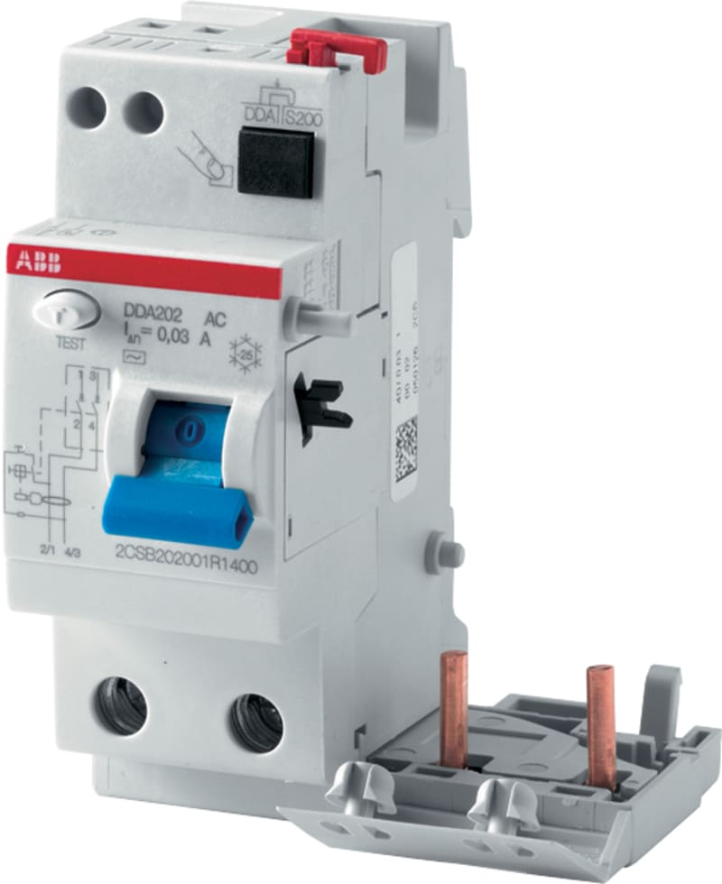 Residual Current Block DDA202A 25A 30MA (2CSB202101R1250)