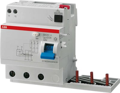 Residual Current Block DDA203A 25A/300MA