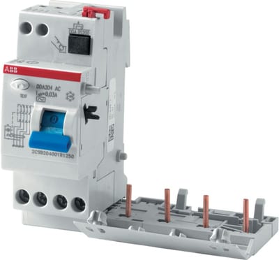 Residual Current Block DDA204A 40A/100MA