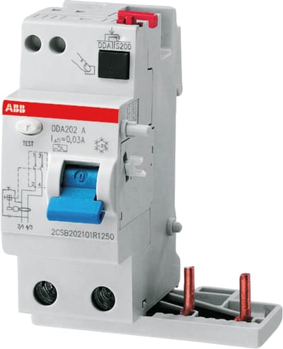 Residual Current Block DDA202A 25A30MA