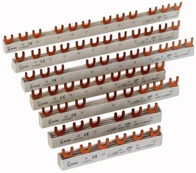 BUSBAR 3-PHASE+n (EVG-3P+3N/16MODUL)