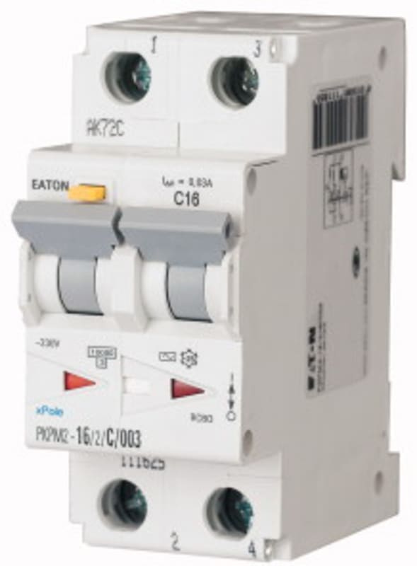 Earth-fault RCD. 16A 2P/C A-type (PKPM2-16/2/C/003-A)