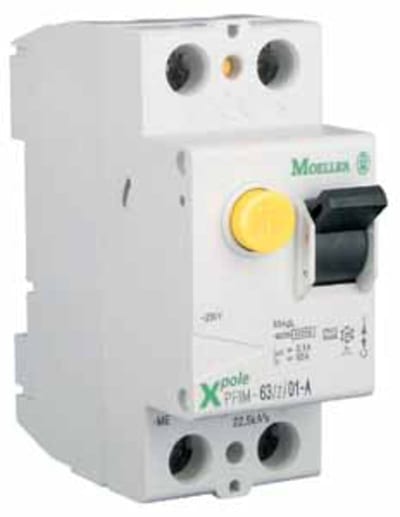 Residual current circuit breaker 40A 2P 100MA G/A