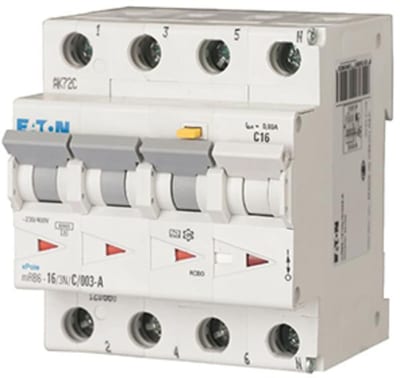Earth-fault RCD 16A 3P+N/D A 100MA