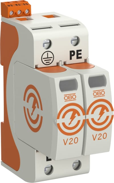 OVERVOLTAGE.AVLEDER V20-2P+FS-280V (5095282)