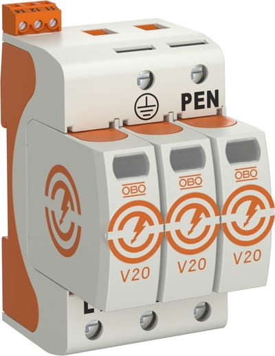 OVERVOLTAGE.AVLED V20-3P+FS-385V-IT (V20-3+FS-385)