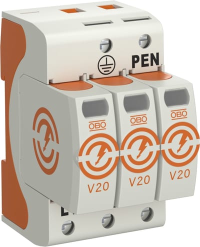 OVERVOLTAGE.AVLEDER V20-3-Pole-550V (V20-3-550)