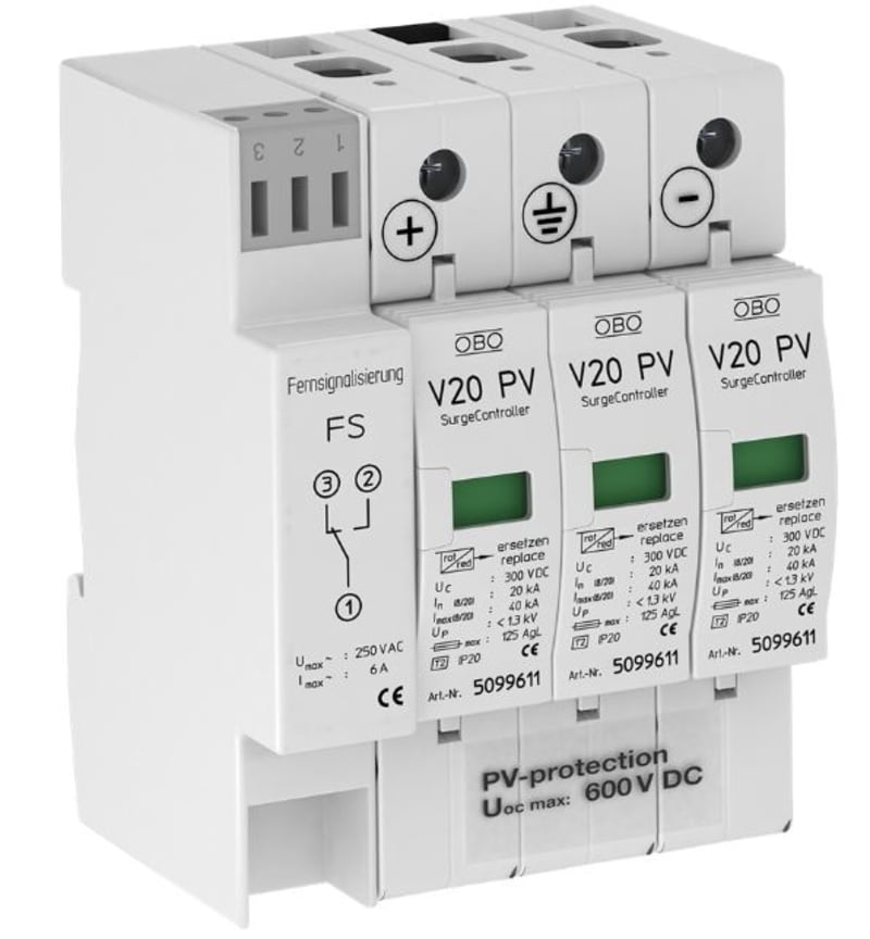 V 20 C 3PHFS 600 V DC (V20-C 3PHFS-600)