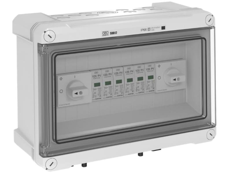 OBO Bettermann PKV-C1000ST110 Photovoltaic Surge Protection System 1000V