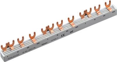 BUSBAR 3-PHASE+n 3P+N (EVG-4PHAS/12MODUL)
