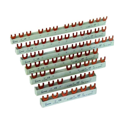 BUSBAR 2-PHASE 1+2-Pole 4MODULE