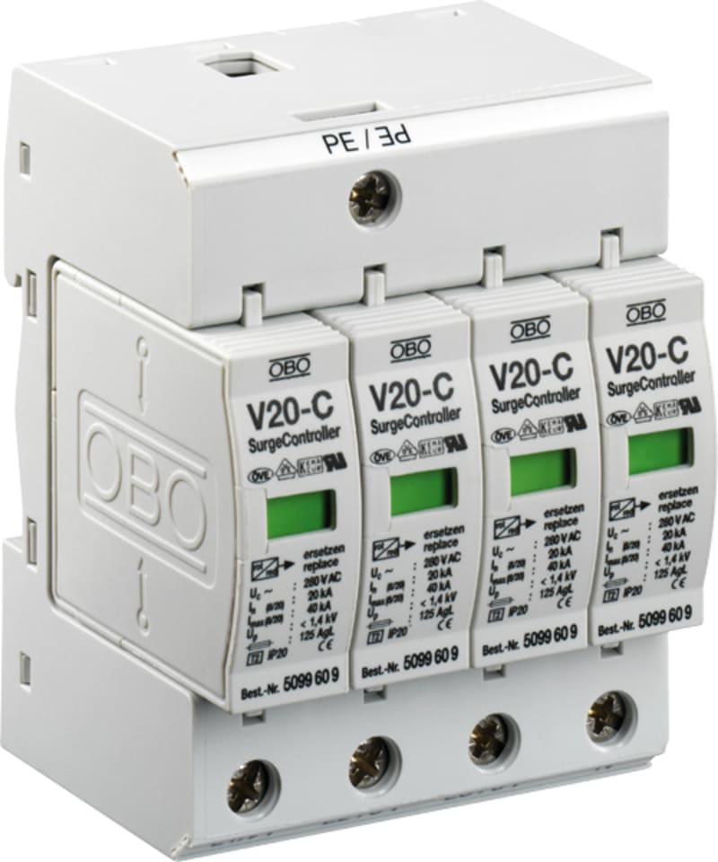 Surge Protection Device 2-Pole V20 C/2 (V20C2)