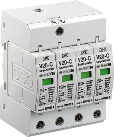 Surge Protection Device 4-Pole V20 C/4