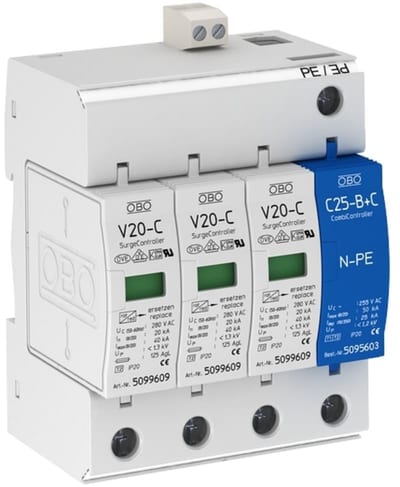 Surge Protection Device V20-C/3+NPE-FS 280