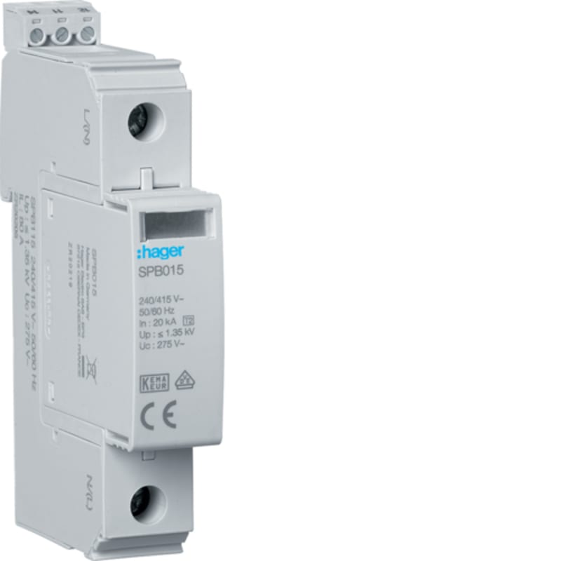 Surge protection device typ 2, 1-P, IT 230V (SPB117)