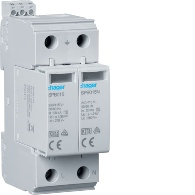 Surge protection device typ 2, 2-P, TNS 400V (SPB215)