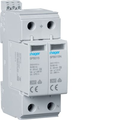 Surge protection device typ 2, 2-P, TNS 400V