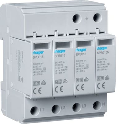 Surge protection device typ 2, 4-P, TNS 400V (SPB413)