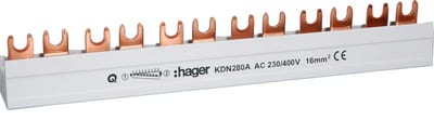 Busbar 2P 80A 12 Modules KD280