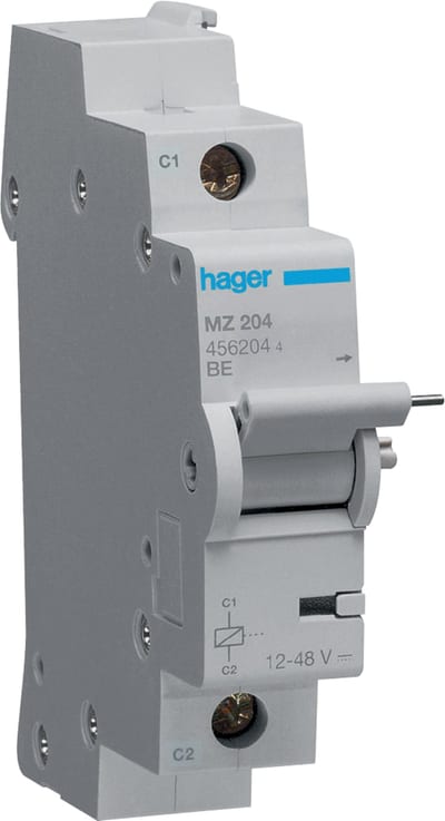 Hager Systemer MZ203 Shunt Trip 230-415 V AC / 110-130 V DC