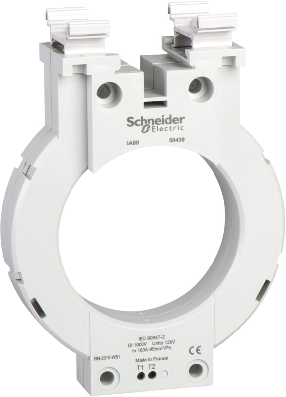 Schneider Electric 50439 closed toroid A type, for Vigirex and Vigilhom, IA80, inner diameter 80 mm, rated current 160 A