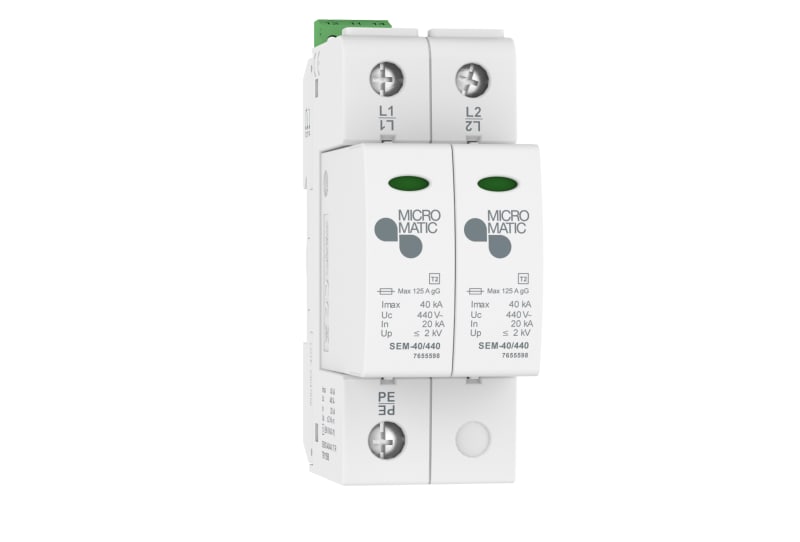 OVERVOLTAGE PROTECTION IT 2 POLE / AL.KONT (SEM2-40/440 IT Ir)