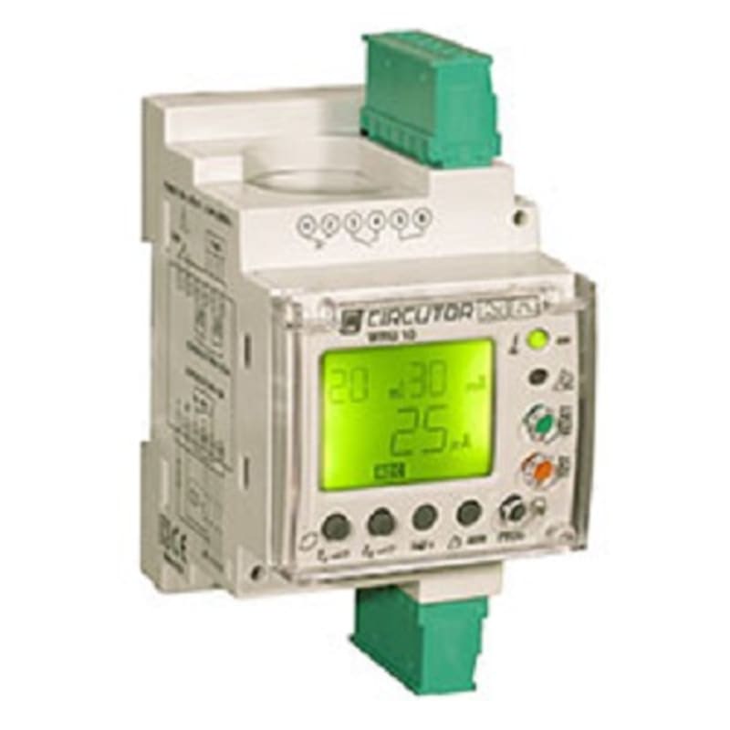 Function WRU-10 Earth Leakage Relay with Built-In Toroid — Type A, Ø28 mm Integral Toroid, Adjustable, Self-Reclosing (1661579)