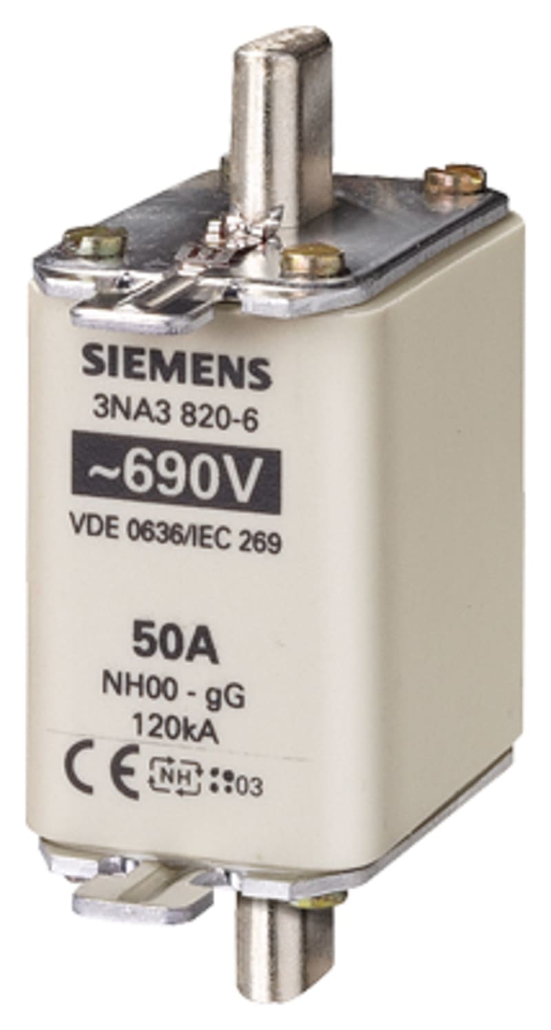 Siemens LV HRC fuse, 690V 3NA3830-6