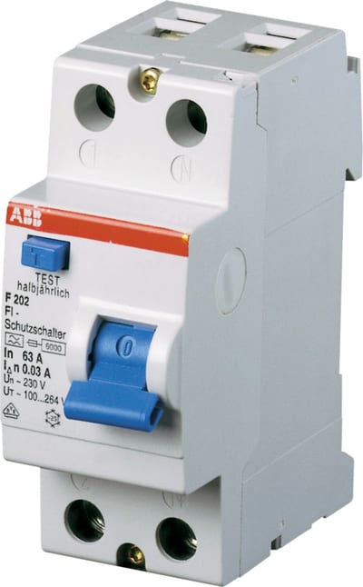Residual Current Circuit Breaker F202 A-63/0,3